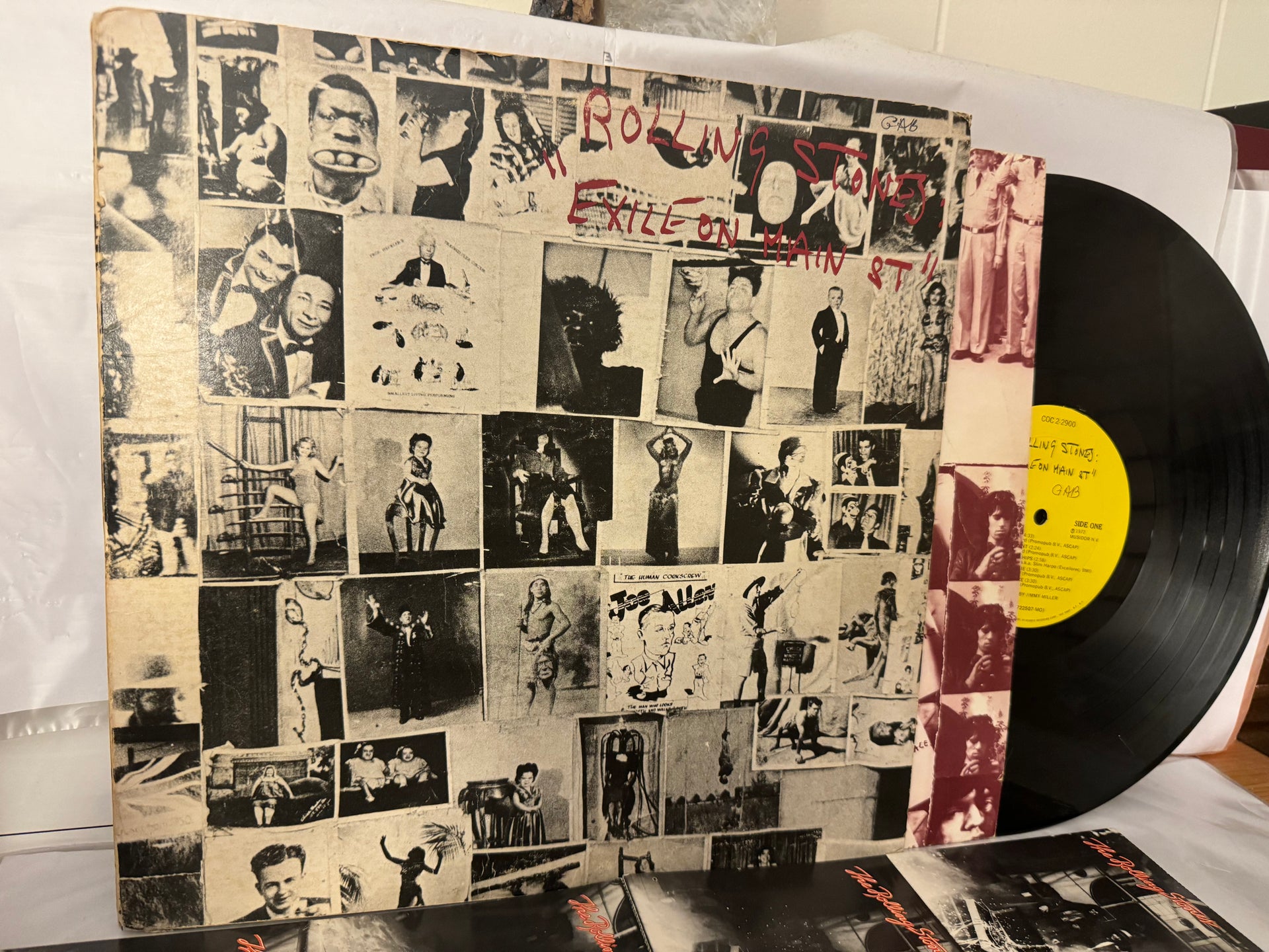 ミュージシャン ROLLING STONES Exile on main street T The Rolling Stones - Exile on Main Street - Rare 1st