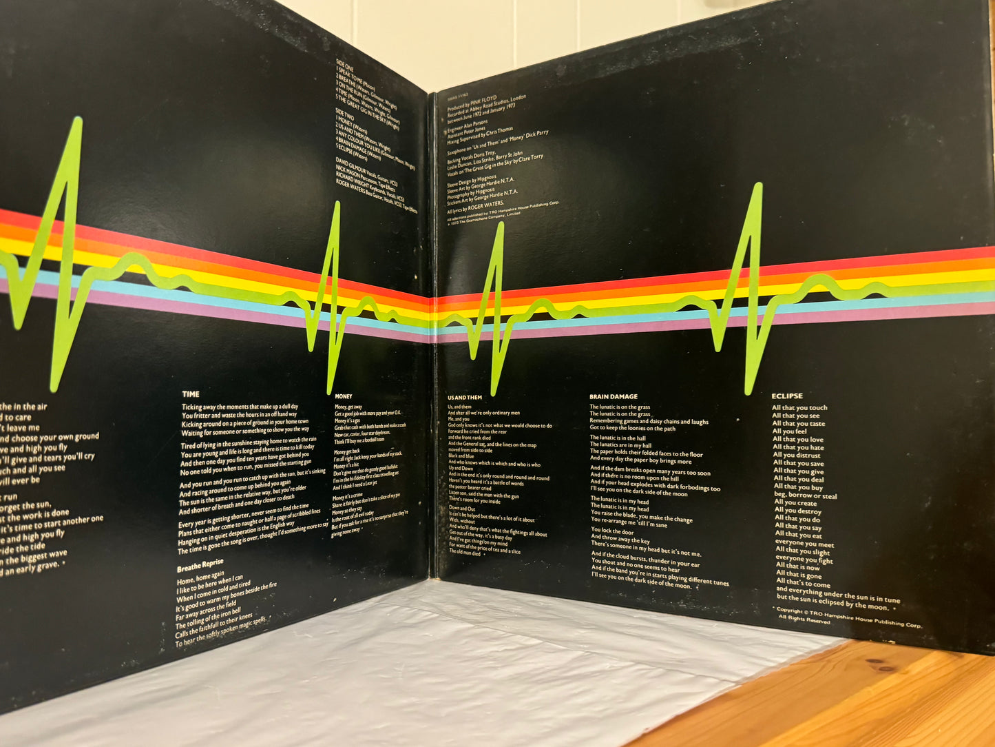 Pink Floyd - Dark Side of the Moon - CLEAN! Original