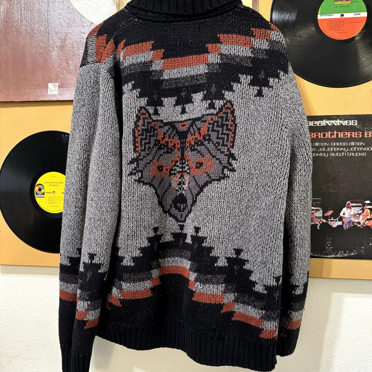 Wolf Cardigan