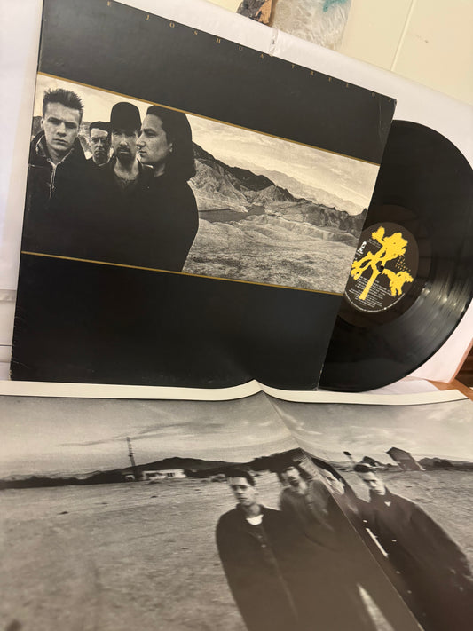 U2 - The Joshua Tree - Near Mint LP w/ poster